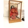 Image 2 : Group of 2 Japanese oriental dolls - includes Samurai doll on horse & Japanese lady