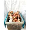 Image 1 : Bin full of Barbies & accessories - approx 50 pcs
