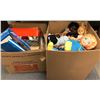 Image 1 : 2 boxes full of vintage dolls & accessories - includes Sasha dolls / Ms Beasley / Minerva Germany do