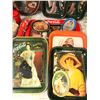 Image 2 : Group of vintage estate coca cola trays / mini coke bottles / toy truck etc