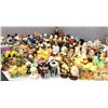 Image 1 : Large group of assorted estate ceramic decorative pcs and salt & pepper shakers - includes Mickey Mo