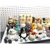 Image 2 : Large group of assorted estate ceramic decorative pcs and salt & pepper shakers - includes Aunt Jemi