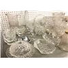 Image 2 : Group of assorted vintage estate glassware - includes bowls / wine cups / pitcher etc - approx 40 pc