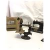 Image 2 : Group of 6 vintage toy sewing machines - includes Vulcan machines / german child crank sewing machin