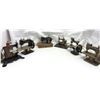 Image 1 : Group of 6 vintage toy sewing machines - includes Singer machines / Holly Hobbie machine etc