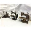 Image 2 : Group of 6 vintage toy sewing machines - includes Singer machines / Holly Hobbie machine etc