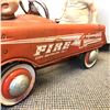 Image 2 : Vintage estate fire city battalion no. 1 pedal car w/ doll