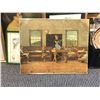 Image 2 : Group of vintage estate framed portraits & frames - includes The journal for 1891 (approx 13" x 11')