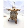 Image 2 : Vintage estate cast iron Japanese pagoda lantern