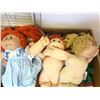 Image 2 : Box full of vintage estate cabbage patch kids dolls - approx 11 dolls