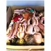 Image 2 : 2 boxes full of vintage estate dolls & baby dolls