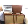 Image 1 : Vintage estate Steorophonic high fidelity record player (tested works perfectly) radio w/ vinyl reco
