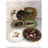 Image 1 : Group of 7 vintage estate decorative plates - includes limited edition St. Catrick's Day plate / Roy