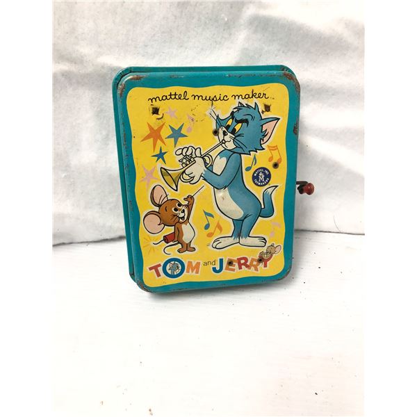 Vintage Mattel Tom & Jerry music box