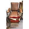 Image 1 : Vintage estate Columbia barbershop chair - approx 25" x 35" x 43 1/2" H