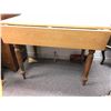 Image 2 : Vintage estate desk table - approx 36" W x 34" L x 29" H