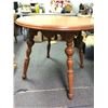 Image 2 : Vintage estate round table - approx 36" diameter x 30 1/2" height