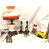 Image 2 : Group of 4 vintage estate items - includes table lamps / Sony sports walkman / bath gift set etc