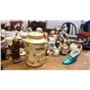 Image 2 : Group of assorted estate ceramic decorative pcs and salt & pepper shakers - includes Peter Forsberg 