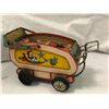 Image 2 : Group of 2 collectible tin toys - includes Tin Japanese Carriage & Tin Tractor