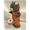Image 2 : Group of 2 collectible toys - includes 1950s Japanese Tin toy bear & Vintage Fisher Price tiny teddy