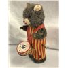 Image 2 : Group of 2 collectible toys - includes 1950s Japanese Tin toy bear & Vintage Fisher Price tiny teddy