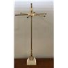 Image 1 : Mid-Century Modern Lucite and Brass Tie and Jewelry stand - Value:$1350