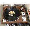 Image 2 : Taya LP100 turntable w// approx 100 records