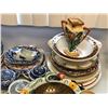 Image 2 : Group of assorted vintage estate tableware - includes Royal Albert plates / Chinese bowls & tea pots