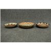 Image 3 : THREE PAPAGO INDIAN POTTERY PLATES BY ANGEA