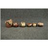 Image 2 : JEMEZ INDIAN AND MEXICAN MINIATURE POTTERY