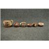 Image 3 : JEMEZ INDIAN AND MEXICAN MINIATURE POTTERY