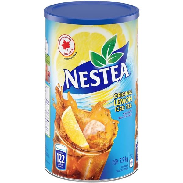 NEW NESTEA ORIGINAL LEMON ICED TEA 2.2KG CONTAINER