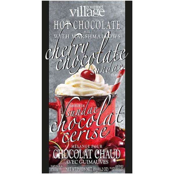 NEW BAG OF 11 VILLAGE GOURMET HOT CHOCOLATE MIX W/