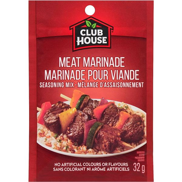 6 NEW CLUBHOUSE MEAT MARINADE SEASONING MIX 32G