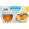 Image 1 : NEW 5 BOXES OF 4 CUPS OF DOLE DICED PEACHES IN