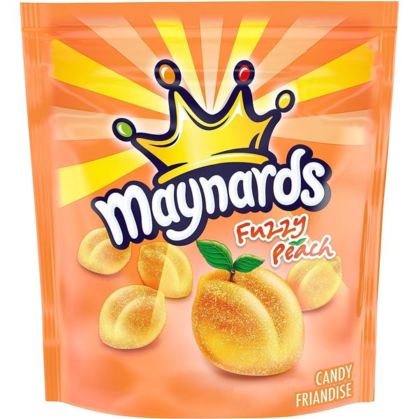 NEW 814G BAG OF MAYNARDS FUZZY PEACHES