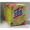 NEW 3 BOXES OF 10 SOS STEEL WOOL PADS