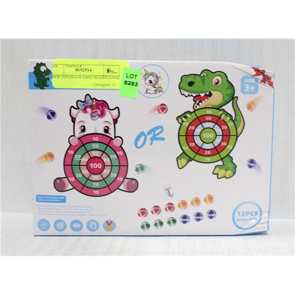 NEW DINOSAUR DART BOARD GAME