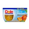 Image 1 : 4 NEW 4 PACKS OF DOLE DICED PEACHES 107ML PER CUP