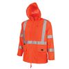 Image 1 : NEW PIONEER HI VIZ PVC RAIN JACKET AND BIB PANT