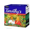 Image 1 : NEW BOX OF 30 TIMOTHYS LIGHT ROAST BREAKFAST BLEND