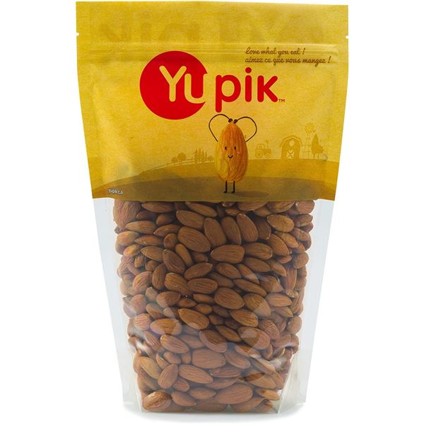 NEW YUPIK 1KG BAG OF NATURAL ALMONDS