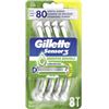 NEW 8 PACK OF GILLETTE SENSOR 3 COMFORTGELL