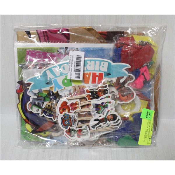 NEW 120PCS PAW PATROL BIRTHDAY DECOR ATION SET