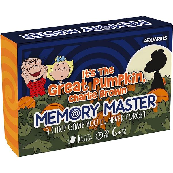 NEW MEMORY MASTER IT'S THE GREAT PUMPKIN CHARLIE