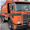 Image 2 : 2008 AUTOCAR XPEDITOR, REAR LOADER, GARBAGE TRUCK, HEIL, PTO, ORANGE, VIN 5VCDC6KE88H206252,