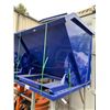 Image 2 : BLUE 43"W X 43L" X 40"H INDUSTRIAL MOBILE FORKLIFT DUMP BIN