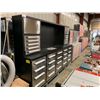 Image 1 : STEELMAN STAINLESS STEEL 30 DRAWER 2 DOOR WORKBENCH 72"H X 112"W X 24"D WITH HUTCH