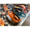 Image 2 : STIHL TS-410 HEAVY DUTY HAND HELD GAS POWERED CUT OFF SAW ( NO BLADE )